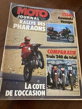 Magazine Moto Journal 1983 623 Kawasaki Voyager Trial comparatif 240 etc