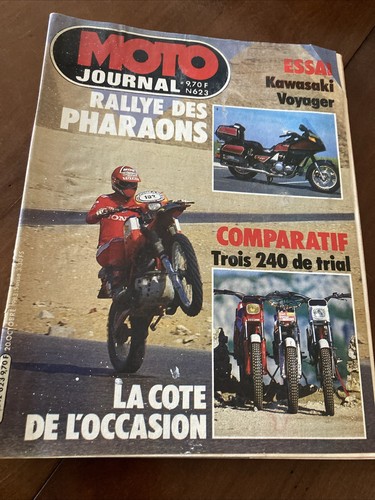 Magazine moto journal - magazine, 1983