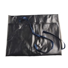 Tablier noir imperméable à