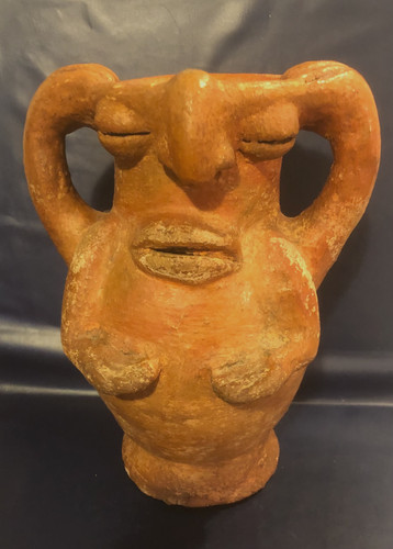 Urne tribale anthropomorphe - anthropomorphe, en