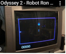 ROBOT RON Odyssey2 videogame