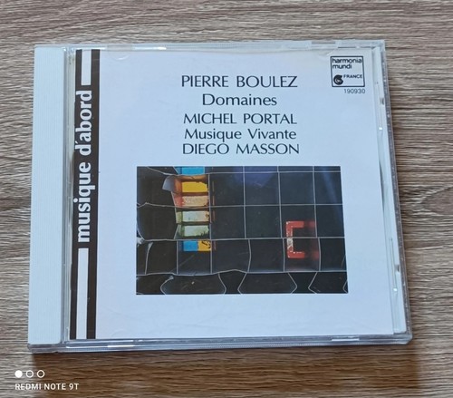 Pierre boulez domaine - cd,