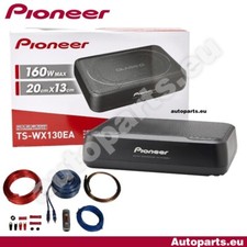 Pioneer TS-WX130EA Subwoofer Amplifié sous le Siège + Kit de Câbles Montage Incl