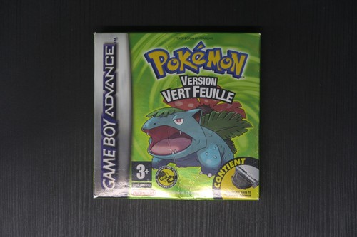 Pokémon vert feuille nintendo - pokémon,