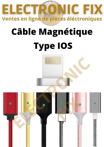 Câble magnétique aimanté - magnétique,