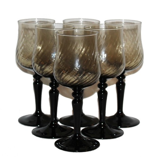 Lot verres eau vintage - de,