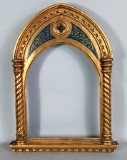 Cadre ancien +verre 37x27 cm