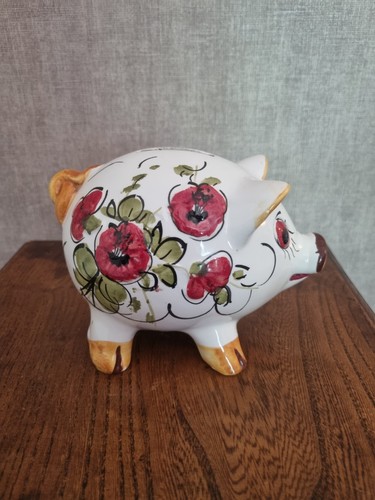 Tirelire cochon céramique