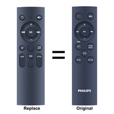 Remote Control For Philips TAB5105/10 TAB5305/12 SoundBar Audio Speaker System
