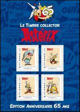 4 STAMPS 65 YEARS OF ASTERIX ASTÉRIX LA POSTE FRANCE TIMBRE BLOCK 2024 NEW