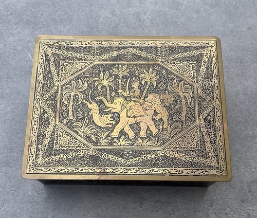 Ancien coffret boîte - boîte, à