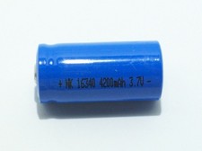 Batterie CR123A 4200 MAH LC16340 3.7V Lithium Ta Rechargeable Airsoft Torche