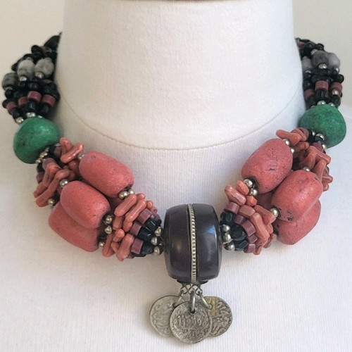 Imposant collier amazigh - collier,