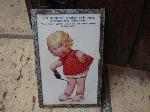 Cadre ancien sous - sous, carte
