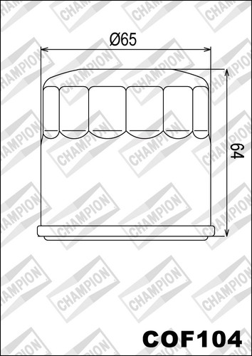 Cof104 filtre huile - cof104,