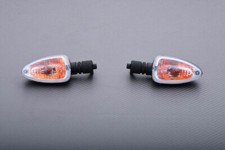 Paire Clignotants Avant Blancs