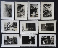 Lot of small old photos 1947 (family, children, etc.)