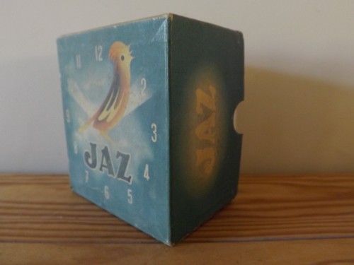 Boîte vintage jaz - boîte, originale