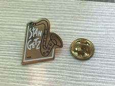 pins STAN GETZ signe CAROLINE