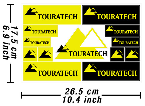 Touratech box decals - box, stickers
