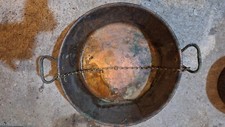 Copper Cauldron with Handle