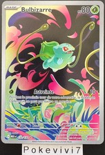 Pokemon Card BULBIZARRE 133/132 HOLO AR Mega-Evolution MEG FR NEW