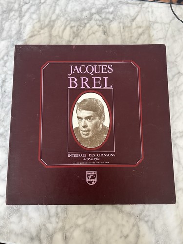 Jacques brel coffret disques - 5,
