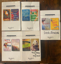 Lot of 5 Softcover Readers Digest Books Select Editions Large Type Print Novels