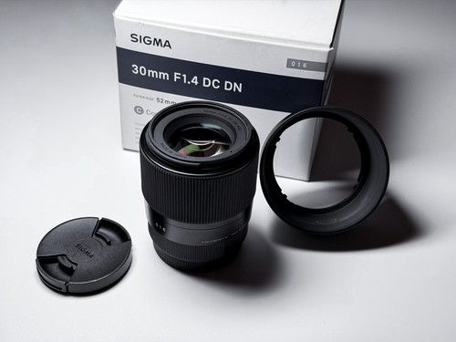 Objectif sigma 30mm 4 pour - objectif, f/1,4