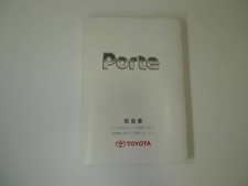 Porte 2008 2008 Owner InstructiManual 7v