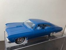 Vintage 1967 Chevrolet Impala SS 427 Friction Promo Car 1:25 AMT Blue