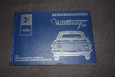 Operating Instructions Manual Wartburg 353 2nd Edition 1972 First Class