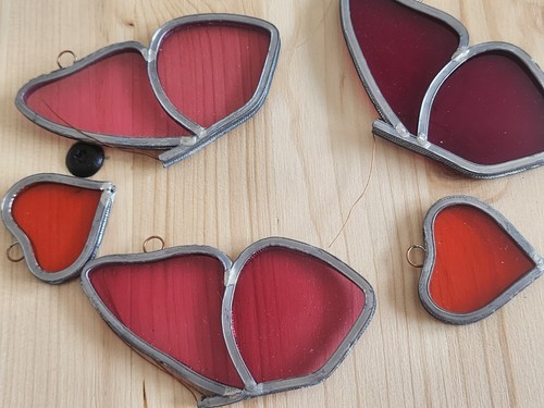 Vitrail vitraux petit lot