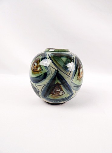 Vase boule grès - vase,