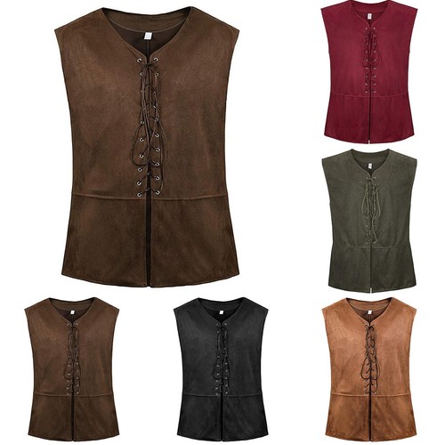 Gilet médiéval élégant