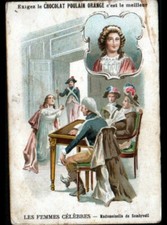 CHROME IMAGE FOAL / FAMOUS WOMAN born in LIMOGES / Mademoiselle DE SOMBREUIL