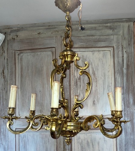 Lustre louis bras - louis, xv