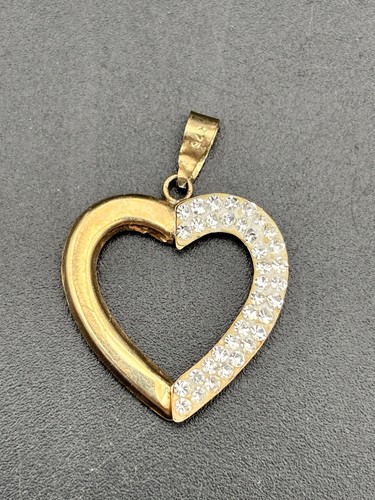 Ancien pendentif cœur - en, or