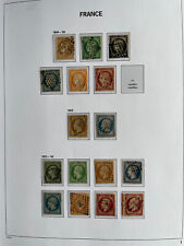 COLLECTION COMPLETE TIMBRES FRANCE DEPUIS 1849 ALBUM DAVO RARETE CERTIFICAT