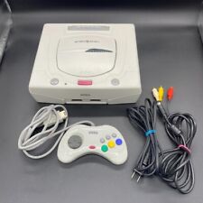 Sega Saturn Console  White HST-3220 confirmed working Japanese Version Tested