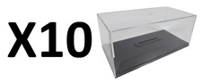 Lot de 10 boites vitrine