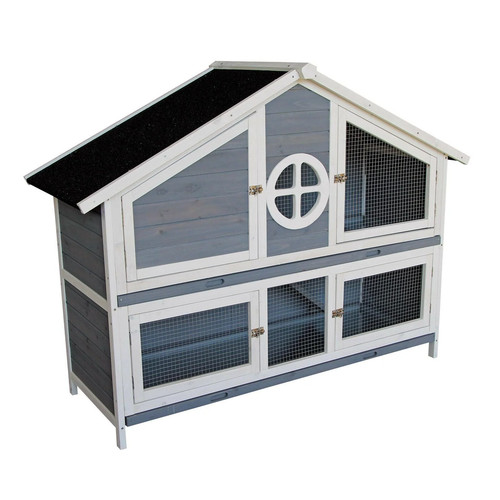 Clapier lapin villa cage