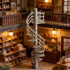 Maquette d'escalier au 1/64