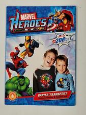 Marvel Heroes Papier Transfert