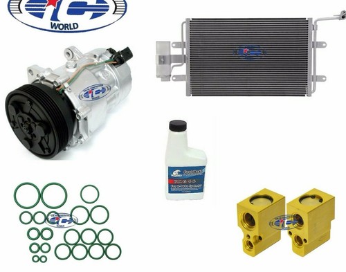 Compressor and condenser - and,