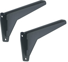 2x Console d'étagère Métal