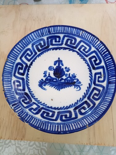 Assiette calotte xviiie - calotte, delft