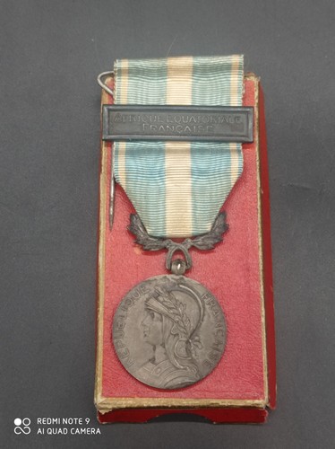 Médaille coloniale argent - en,