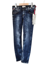 BNWT Chipie Jeans Vintage Blue Black Slim Fit Model Perso Size 26