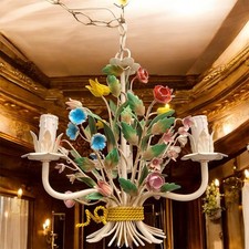 Lustre en fer forgé 3 lumières